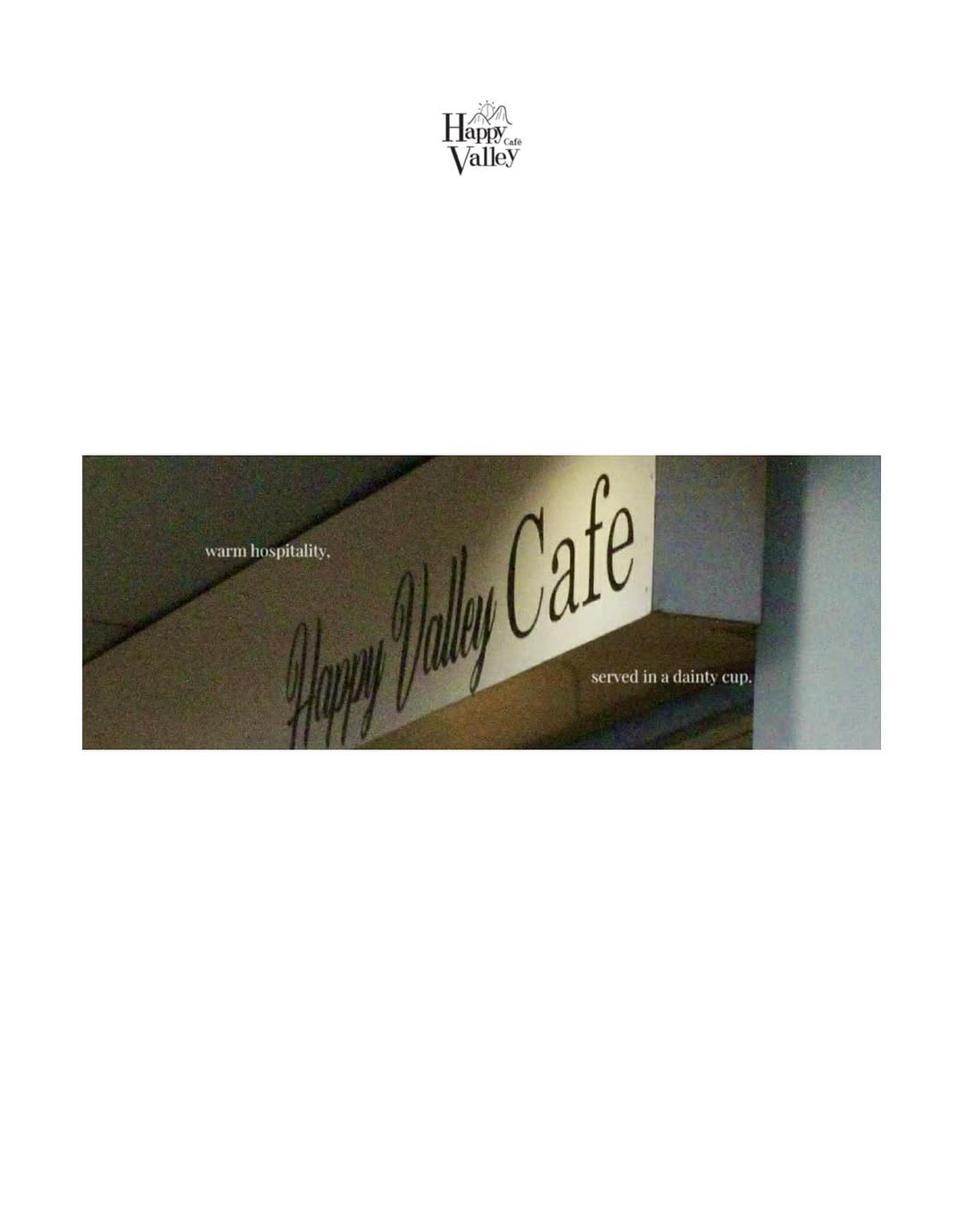 Happy Valley Café flower arrangement video still — fresh blooms where coffee meets nature